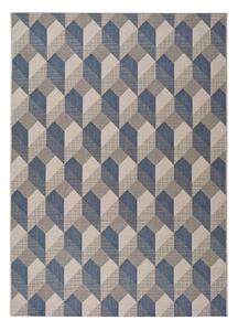 Plavo-bež vanjski tepih Universal Miratta Silvana, 80 x 150 cm