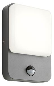 Redo 90133 - LED Vanjska zidna svjetiljka sa senzorom COLIN 1xLED/9W/230V IP54