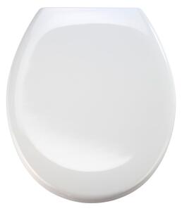 Bijelo WC sjedalo s lakim zatvaranjem Wenkoo Premium Ottana, 45,2 x 37,6 cm