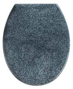 WC sjedalo granit dekor lako zatvaranje Wenkoo Premium Ottana, 45,2 x 37,6 cm