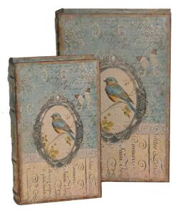Set od 2 kutije Antic Line Bird Book