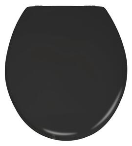 Mat crno WC sjedalo Wenkoo Prima, 41 x 38 cm
