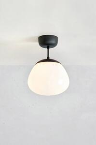 Crno-bijelo stropno svjetlo sa staklenim sjenilom ø 25 cm Rise - Markslöjd