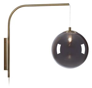Zidna lampa crno-brončane boje (dužina 47,5 cm) Dione - Markslöjd