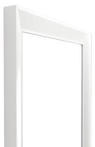 Zidno ogledalo u bijelom okviru Styler Parisienne, 47 x 147 cm