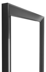 Zidno ogledalo u crnom okviru Styler Paris, 47 x 147 cm