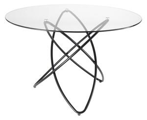 Blagovaonski stol s pločom od kaljenog stakla Tomasucci Hula Hoop, ⌀ 120 cm