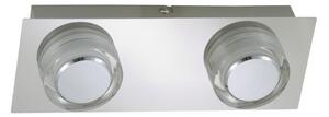 Briloner 2257-028 - LED Stropna svjetiljka za kupaonicu SURF 2xLED/5W/230V IP44