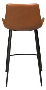 Svijetlosmeđa stolica od umjetne kože DAN-FORM Denmark Hype