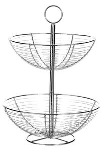 Dvokatni metalni stalak Unimasa Baker, visine 41 cm