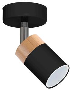 Reflektorska svjetiljka JOKER BLACK WOOD 1xGU10/8W/230V