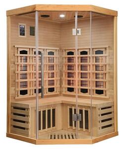 Sanotechnik Infracrvena sauna Supreme (2.460 W, 7 reflektora s crvenim svjetlom, 120 x 120 x 190 cm)