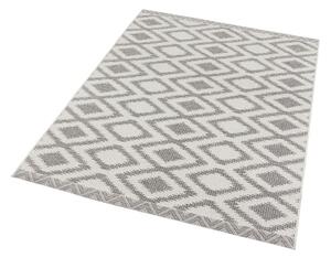 Sivo-krem vanjski tepih NORTHRUGS Isle, 70 x 140 cm