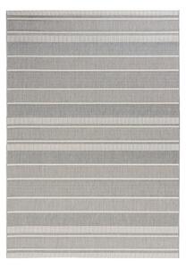 Sivi vanjski tepih NORTHRUGS Strap, 80 x 150 cm