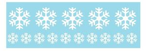 Elektrostatična božićna naljepnica Ambience Bright White Snow