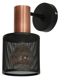 Zidna svjetiljka ARES BLACK 1xE27/60W/230V