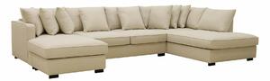 Kutna garnitura Tivsoe 106, Beige, 81x335x210cm