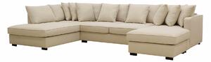 Kutna garnitura Tivsoe 106, Beige, 81x335x210cm