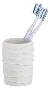 Bijela čašica za četkice za zube Wenko Corda