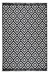 Crno-bijeli obostrani tepih Helen, 120 x 180 cm