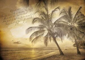 Foto tapeta - Razglednica iz tropskih krajeva (152,5x104 cm)