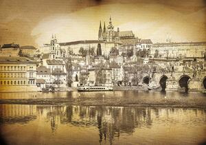 Foto tapeta - Prag - Vintage (152,5x104 cm)