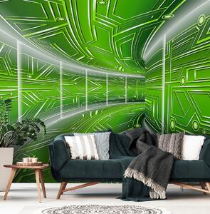 Foto tapeta - Zeleni hodnik (152,5x104 cm)