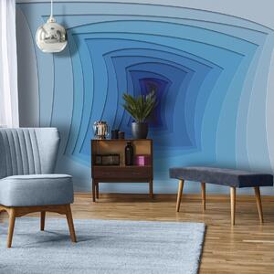 Foto tapeta - Plavi tunel (152,5x104 cm)