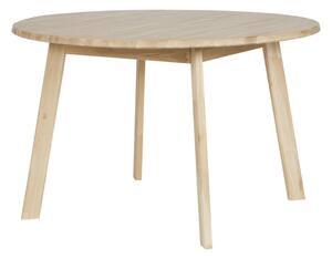Blagovaonski stol od hrastovog drva WOOOD Disc, Ø 120 cm