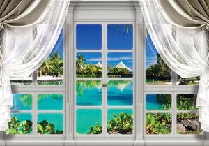Foto tapeta - Havajski prozor (152,5x104 cm)