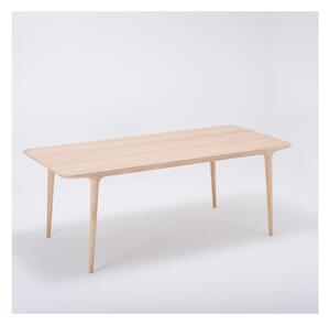 Blagovaonski stol od punog hrasta Gazzda Fawn, 200 x 90 cm