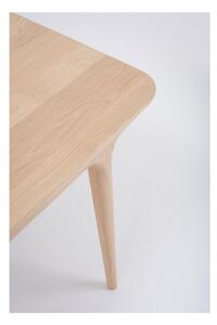 Blagovaonski stol od punog hrasta Gazzda Fawn, 220 x 90 cm