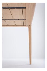 Blagovaonski stol od punog hrasta Gazzda Fawn, 220 x 90 cm