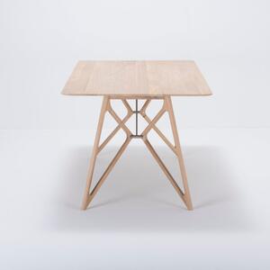 Blagovaonski stol od punog hrasta Gazzda Tink, 180 x 90 cm