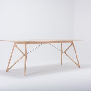 Blagovaonski stol od punog hrasta Gazzda Tink, 220 x 90 cm