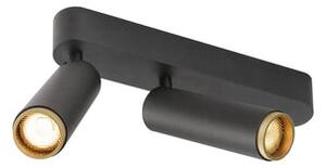 Slv LED spot svjetiljka GRIP! M, stropna, crno/zlatna, 28W, IP20
