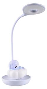 LED Prigušiva dječja stolna lampica DOG LED/2,5W/230V plava