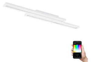 Eglo 99412 - LED RGB Prigušiva stropna svjetiljka SALITERAS-C 2xLED/10W/230V