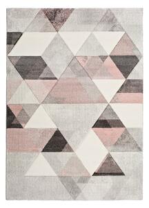 Sivo-ružičasti tepih Universal Pinky Dugaro, 80 x 150 cm