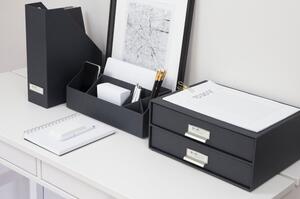 Tamno sivi organizator dokumenata Bigso Box of Sweden Viktoria