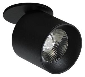 LED Ugradbena reflektorska svjetiljka HARON 1xLED/10W/230V crna