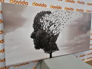 Slika stablo u obliku lica
