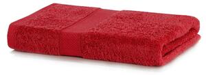 Crveni veliki ručnik DecoKing Bamby Red, 70 x 140 cm