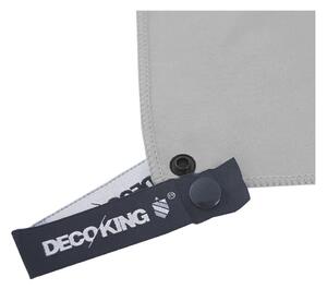 Sivi brzosušeći ručnik DecoKing EKEA, 60 x 120 cm
