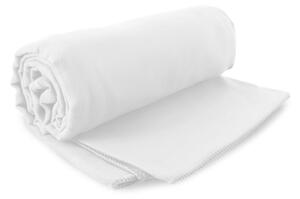 Set bijelog brzosušećeg malog i velikog ručnika DecoKing EKEA, 70 x 140 cm + 30 x 50 cm