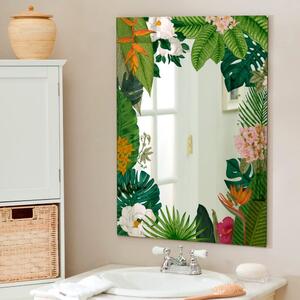 Zidno ogledalo Surdic Espejo Decorado Tropical Frame, 50 x 70 cm