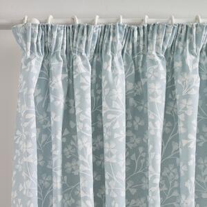 Plave zavjese u setu 2 kom 168x183 cm Brooke Floral – Catherine Lansfield