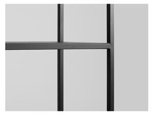 Crna polica za knjige CustomForm Hyller, visina 110 cm