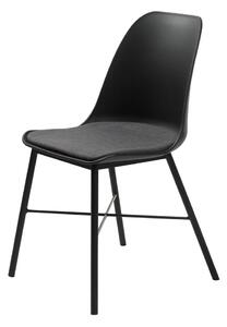 Crna blagovaonska stolica Unique Furniture Whistler