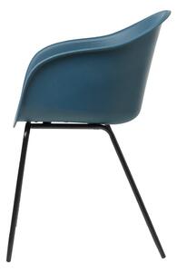 Plava blagovaonska stolica Unique Furniture Topley